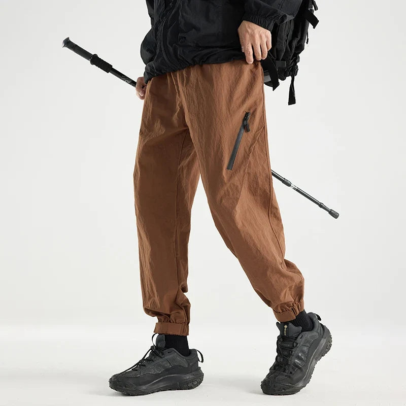 Men's Water-repellen Hiking Pants Quick Drying Fashion Cargo Pants Breathable Trousers Fishing Camping Outdoor Sport Pants