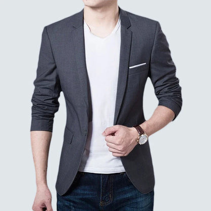 Spring Autumn Men Jacket Suit One Button Korean Style Blazer Non-ironing Mens Wedding Tuxedos Suits Blazer Masculino