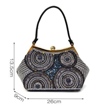 Elegant Italian Design Women's Party Shoes With Matching Handbag - Perfect for Hot African Weddings Stylish Heels and Bag Set