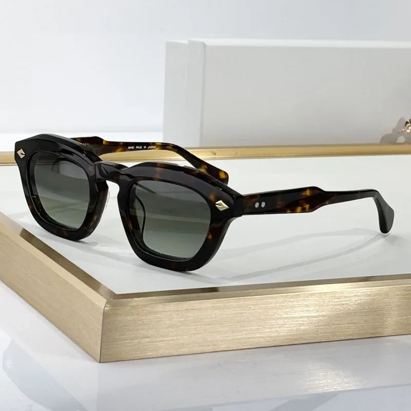 New Arrivals Square Handmade Sunglasses Thick Acetate Luxury Brand Design High Street A+Quality UV400 Outdoor VENENO with Case