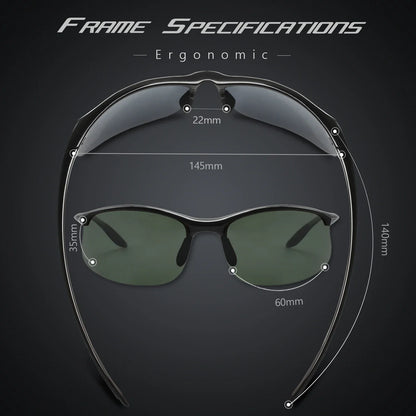 Polarized Sports Sunglasses for Men Women Tr90 Unbreakable Frame for Running Fishing Baseball Driving MJ8002