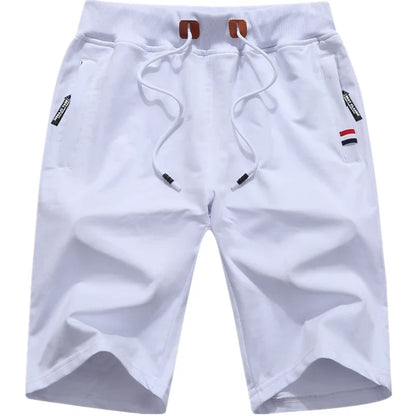 Men 2025 Summer Cotton Breeches Short Men Boardshorts Breathable Male Casual Shorts Mens Short Bermuda Beach Short Pants Hot