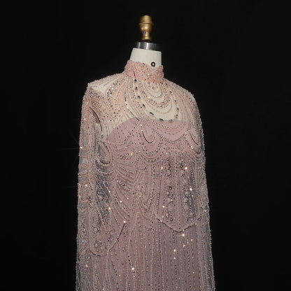 Customized Evening Dresses Luxury sexy Prom Dress Caftan Nude Wedding Formal Elegant Exquisite High Quality Party Gown for Women