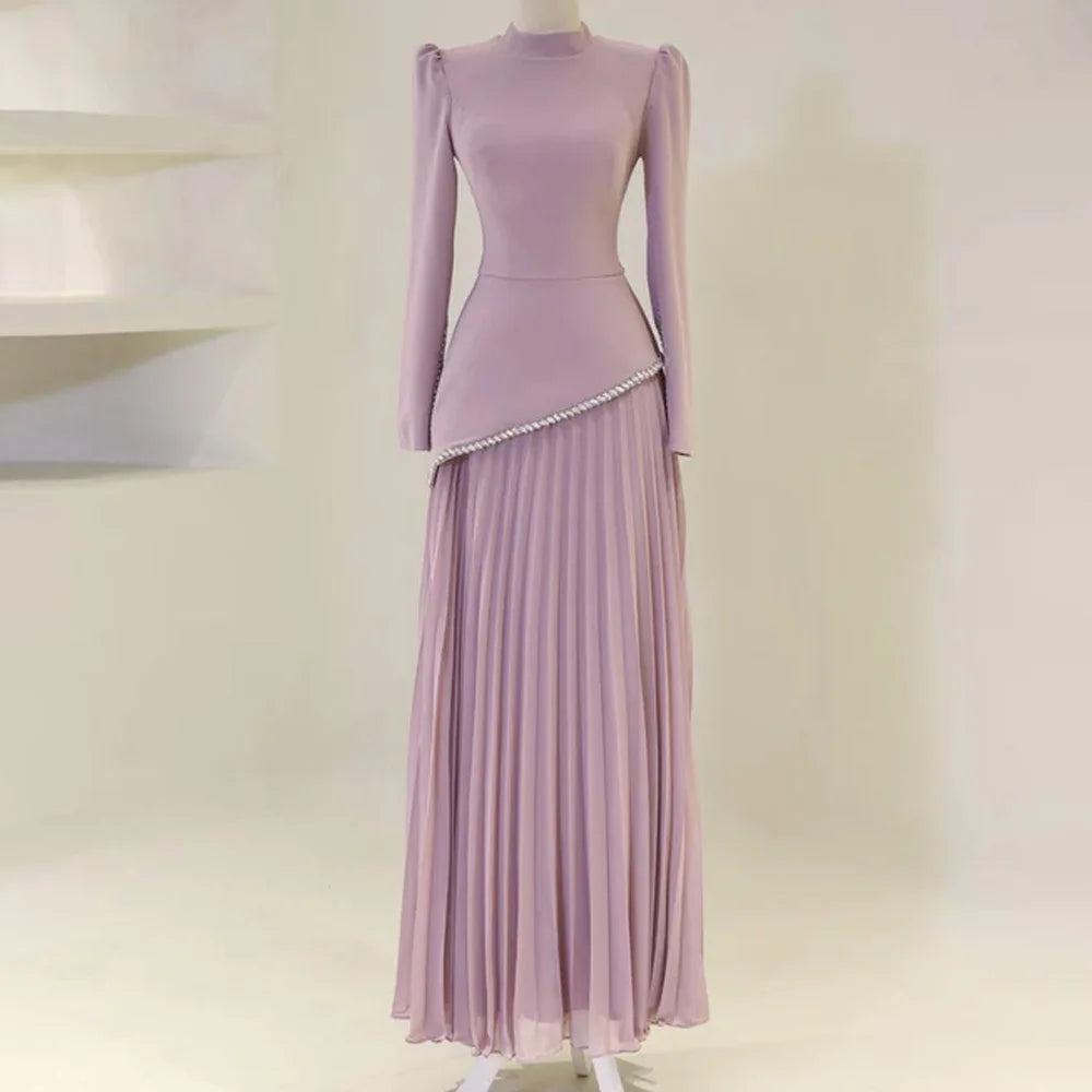 Customized Elegant A-Line Long Dirlls Wedding Prom Dresses Exquisite High Quality Special Fashion Formal Party Gown for Women