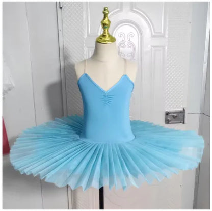 Summer Ballet Dress Women Vestidos Family Look Outfits Adult Ballet Girl Dress Tutu Ballerine Mother Kids Clothes Dance Costumes