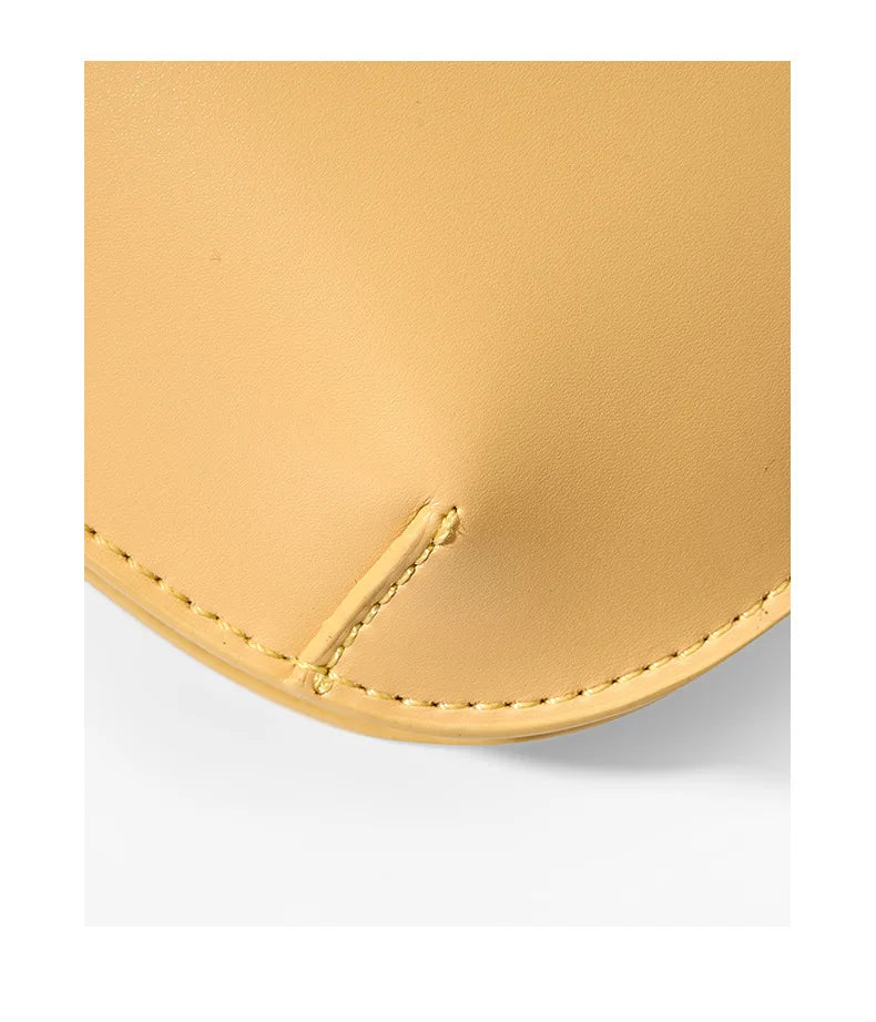 Genuine leather red shoulder bag woman minimalist crossbody bag cowhide luxury handbags female luxury bag armpit bag