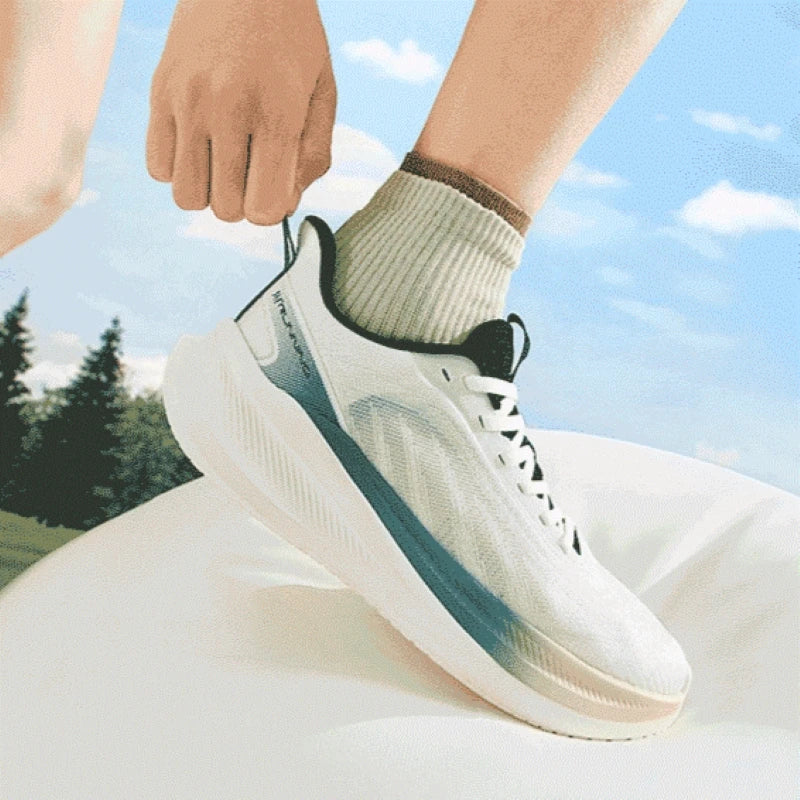 Men Running Shoes Lightweight Breathable Comfortable Wear-resistant Elastic Sole Sneakers 672612217