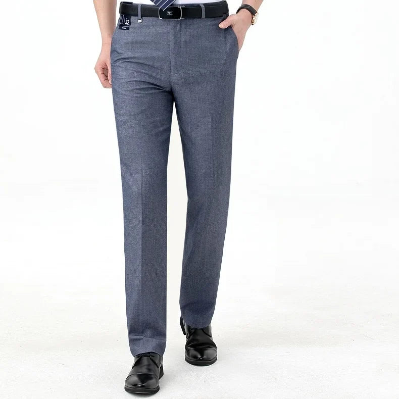 Top-Quality Men's Woolen Trousers - Traf Suit Pants,Business Formal,Trousers for Men, Man Pants, Naples Wool Dress Pants for Men