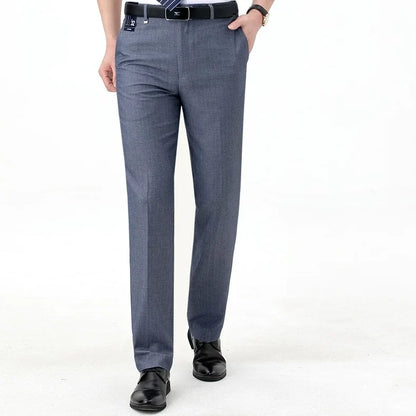 Top-Quality Men's Woolen Trousers - Traf Suit Pants,Business Formal,Trousers for Men, Man Pants, Naples Wool Dress Pants for Men