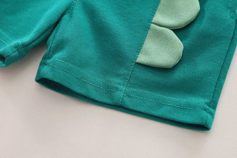 Children Clothes Suit Summer Kids Boys Girls 3D Animal T Shirt Shorts 2Pcs/Set Kids Infant Clothes Toddler Sportswear