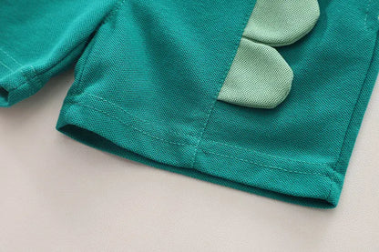 Children Clothes Suit Summer Kids Boys Girls 3D Animal T Shirt Shorts 2Pcs/Set Kids Infant Clothes Toddler Sportswear