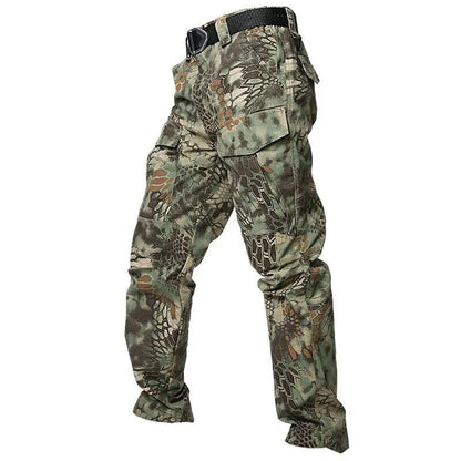 2026 City Tactical Cargo Pants Men Hiking   Hunting Pants Cotton Multi-pocket Stretch Flexible Man Casual Trousers