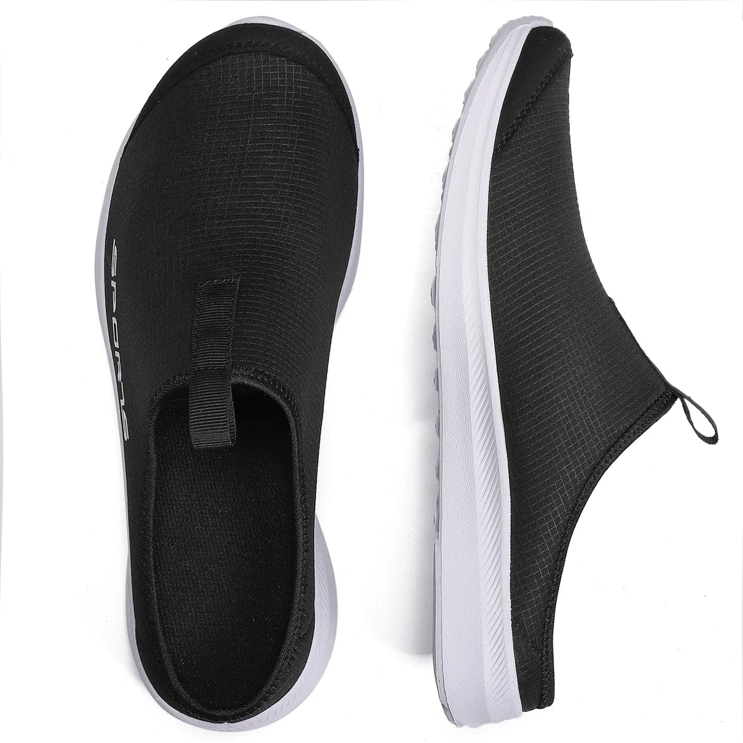 Summer Half Slippers for Men Trendy Men's Flat Bottom Casual Shoes Soft Sole Support Shoes Men's Sneakers Zapatos De Hombre