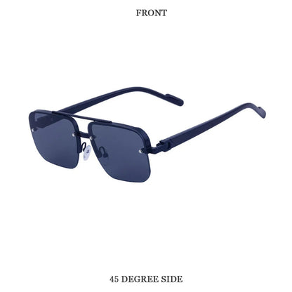 UV400 Protection Square Sunglasses Women Trendy Vintage Retro Fashion Glasses Driving Sunglass Men Lentes De Sol Mujer Zonnebril
