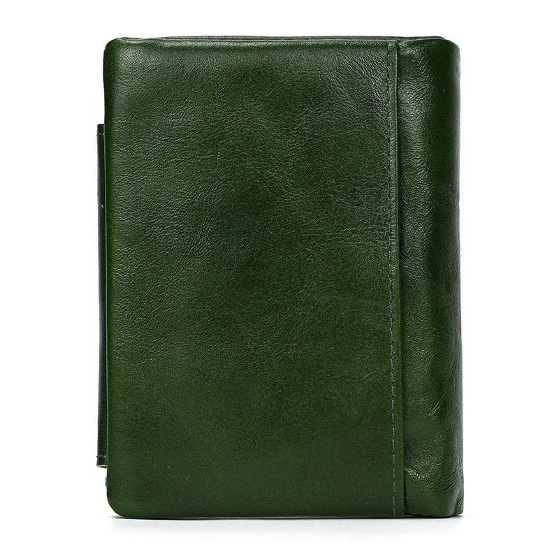 Portefeuille de luxe de marque de créateur pour homme, porte-cartes en cuir véritable souple, petit porte-monnaie pour pièces de monnaie et cartes de crédit, portefeuilles masculins à glisser dans les poches.