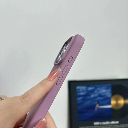 Original Liquid Silicone For Magsafe Phone Case for iPhone 17 16 15 14 13 Pro Max 17Pro Official Magnetic Soft Protective Cover