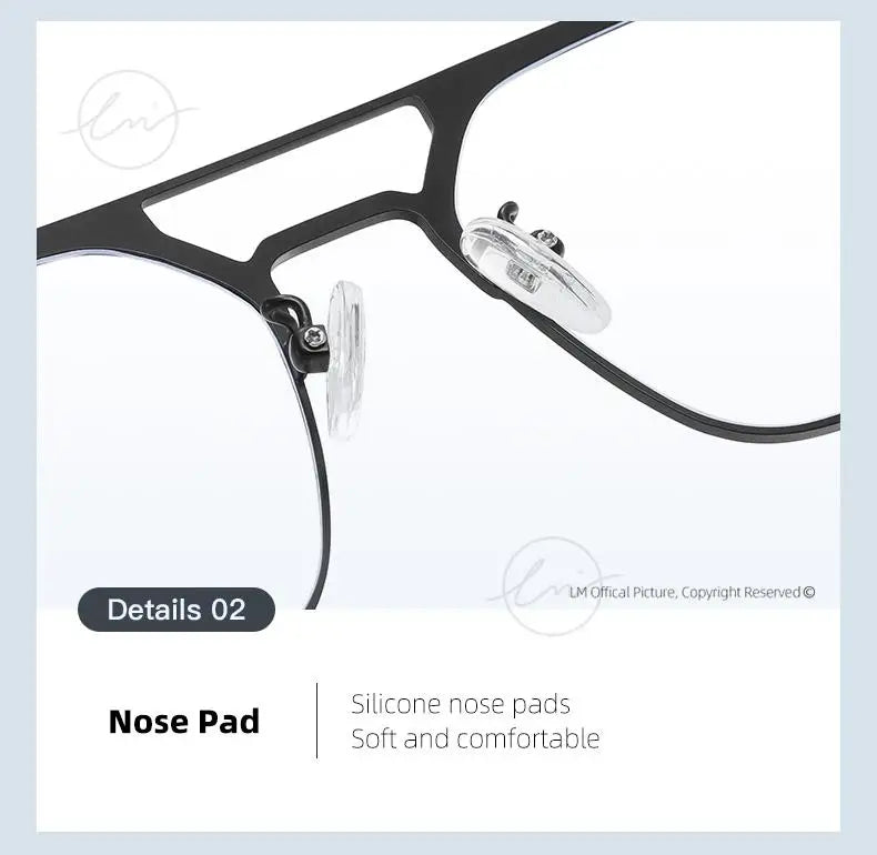 2025 New 3 In 1 Magnetic Multifunctional Men's Glasses Polarized Day Night Vision Clip Eyeglasses Blue Light Blocking Glasses