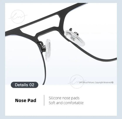 2025 New 3 In 1 Magnetic Multifunctional Men's Glasses Polarized Day Night Vision Clip Eyeglasses Blue Light Blocking Glasses