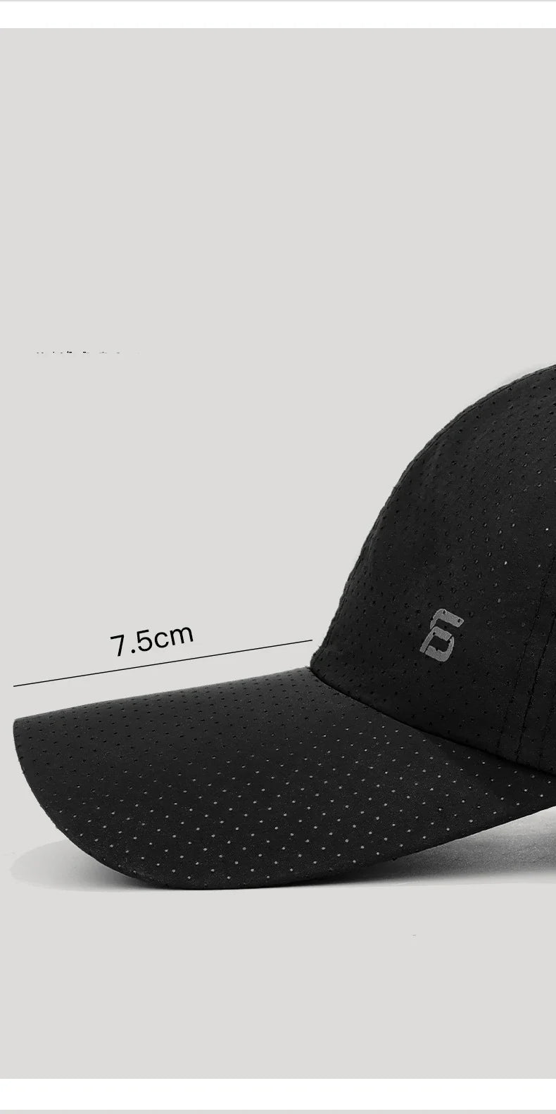 Original Design Running Cap Thin Quick Drying Breathable Duck Tongue Outdoor Men's Sun Summer Fishing Avisor Baseball Cap