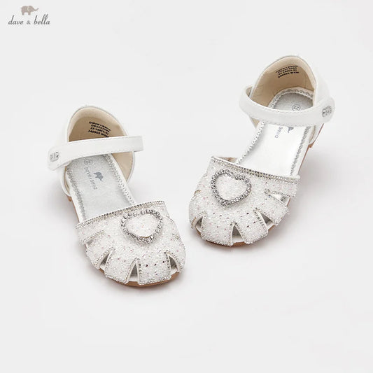 Baby Girls Sandals Summer Cute Baby Soft Leather Shoes Party Outdoor Children's Princess Crystal Shoes Cool DB2252060