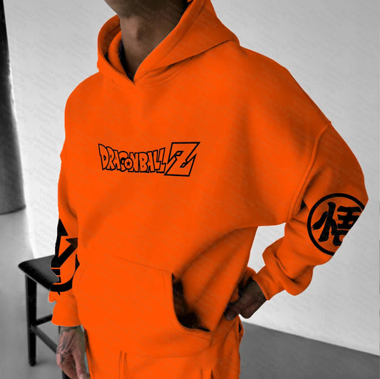 Dragon Ball Hooded Sweatshirt - Soft, Breathable & Stretchy | Trendy Pullover Hoodie | Ideal Hoody for Sports & Leisure!