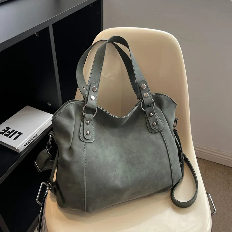 Women's Bag Large Capacity Totes Retro Luxury Handbags High Quality Messenger Bags Vintage Crossbody Bags Brand Shoulder Bags