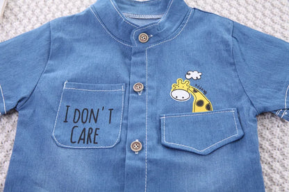 New Summer Baby Boys Clothes Suit Children Fashion Shirt Shorts 2Pcs/Sets Kids Clothing Toddler Casual Costume Infant Tracksuits
