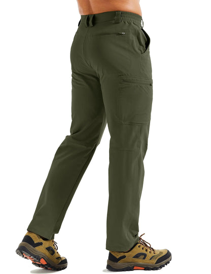 Men's Hiking Cargo Pants Summer Outdoor Lightweight Quick Dry Casual Water Resistant Fishing Work Stretch Pants