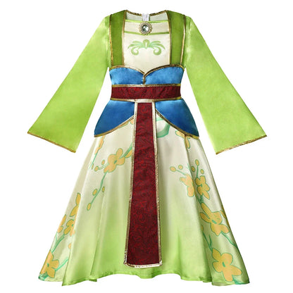 Kids Princess Dress Variety Set for Girl Cosplay Halloween Birthday Party Costume Gown 2-8Y Vestido Girls Birthday Gifts