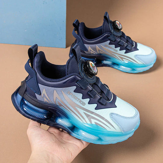 Boys Sports Sneakers Kids Athletic Shoes Outdoor Running Tennis Basketball Casual Walking Footwear Non-slip Size 29-39