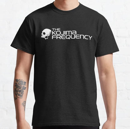 Men's Metal Gear Kojima Productions T Shirts MGS Hideo Kojima T-Shirt Death Stranding Cotton Tops Short Sleeve Tees Printed