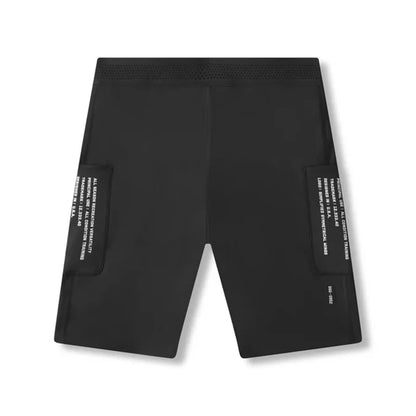 Men's Workout Shorts Quick Dry Skinny Running Shorts Gym Fitness Jogger Stretch Slim Fit Bodybuilding Short Pants Activewear