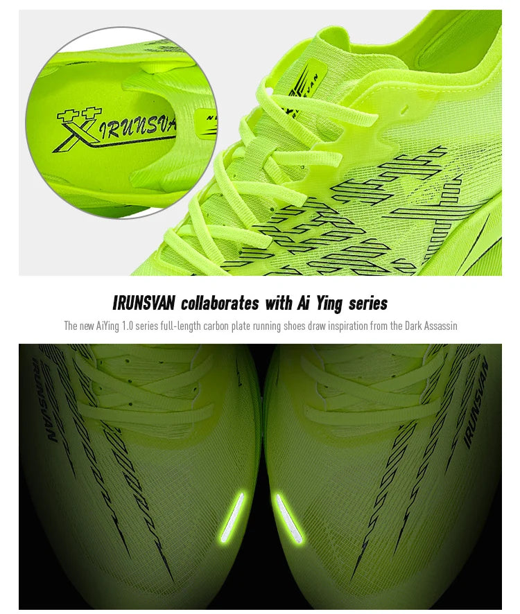 Professional Running Shoes Full Length Carbon Plate Marathon Casual Running Shoes for Men and Women 095