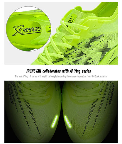 Professional Running Shoes Full Length Carbon Plate Marathon Casual Running Shoes for Men and Women 095