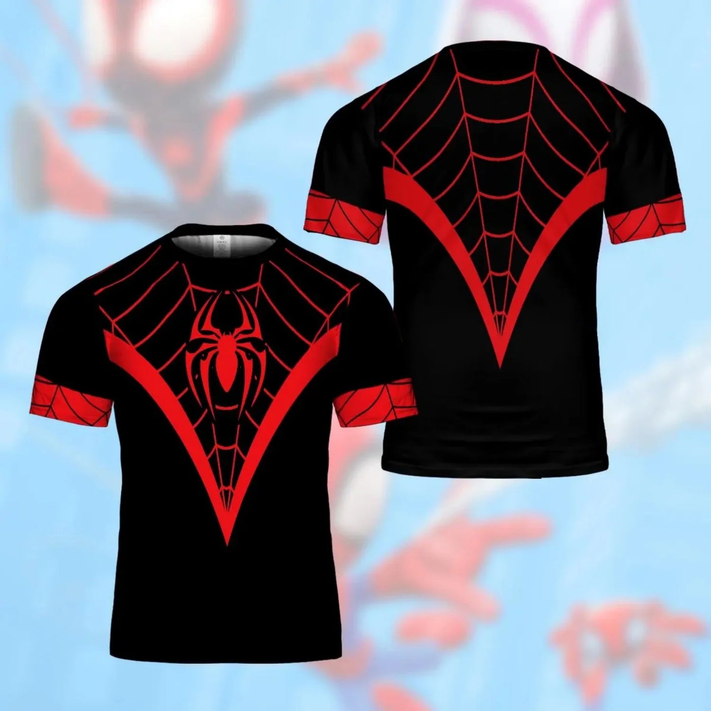 Spidey And Amazing Friends Cosplay, Spiderman Cosplay Costume, Spidey Cosplay, Ghost Spider All Over Print Tee