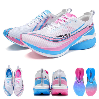2026 Carbon Shoes Trail Running Shoes Marathon Air Cushion Men Sports Running Shoes Original Trendy Casual Unisex