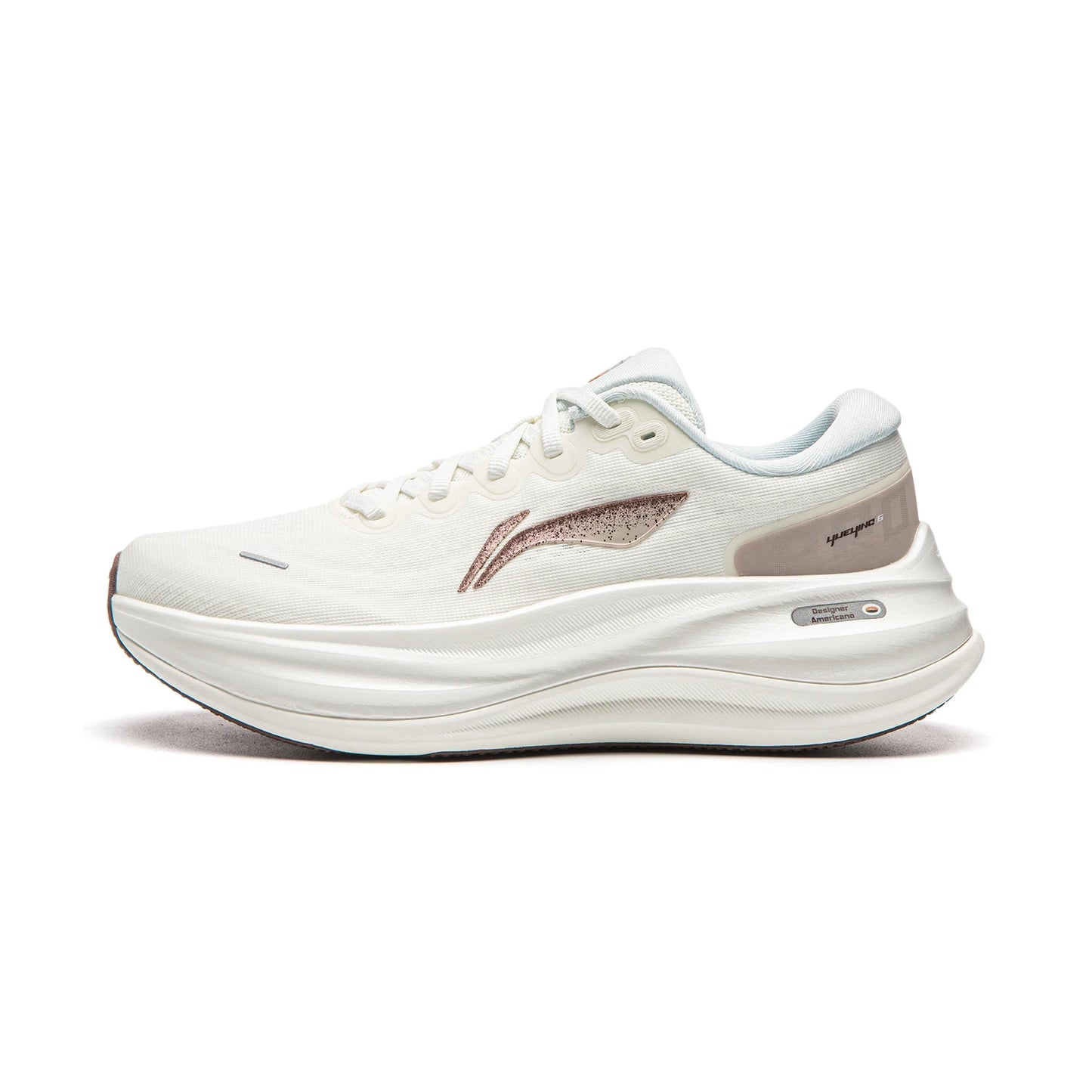 Women's YUEYING 6 PRO Optimized Cushion Running Shoes with Wide Toe Box SUPER BOOM Reflective LiNing Sneaker ARHW016