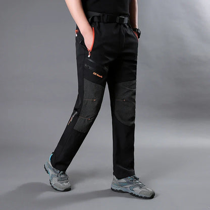 Free Belt Outdoor Cargo Pants Men Hiking Camping Quick Dry Pant Waterproof Elastic Spring Summer Climbing Trekking Trousers