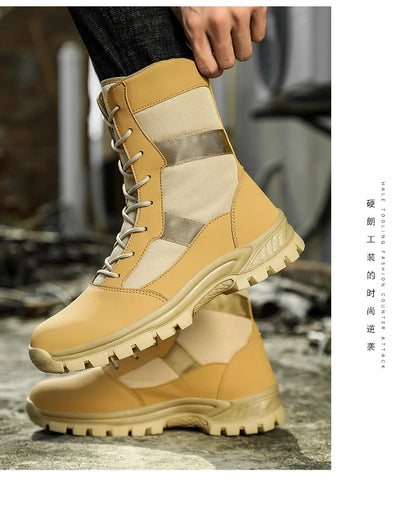 Men Tactical Boots Waterproof Hiking Shoes Brand Ankle Plus Climbing Shoes Size Boot Free Shipping Outdoor Casual
