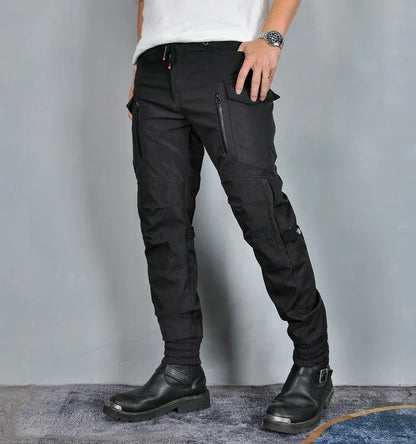 Motorcycle Riding Jeans Pants Waterproof reflective Soft Casual Inset Gear Wear-resistant Protective Layer On Hips And Knees
