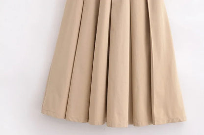 2025 Woman Dresses Belt Pleated Midi Dress Women Sleeveless Summer Dress Woman Knitted Party Dresses for Women Sundress