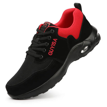 35-50 Air Cushion Working Shoes For Men Anti-Smashing Steel Toe Puncture Proof Construction Safety Shoes Sneakers Male Footwear