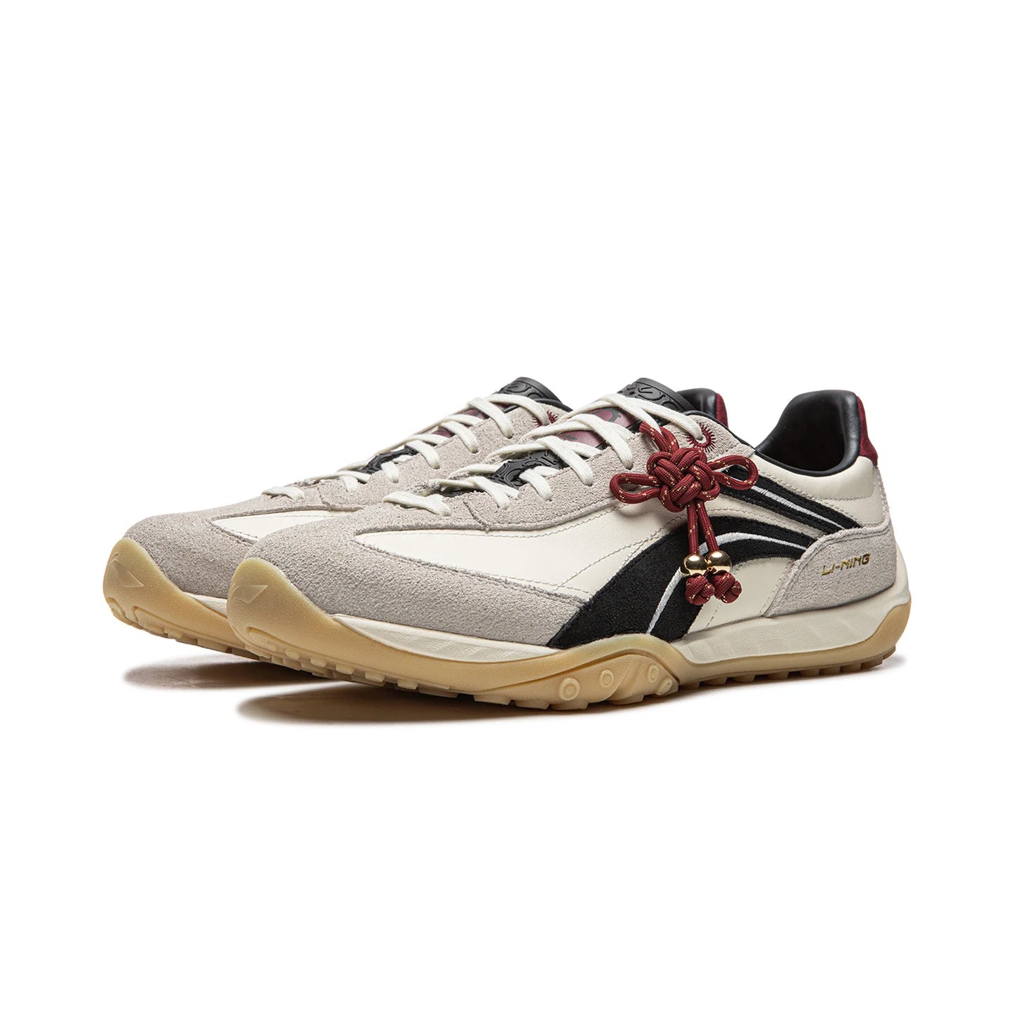 Unisex FEELING FLOW Lifestyle Shoes Cushion Rebound Retro Fashionable Thin Sole LiNing Classic Casual Sneakers AGCW002
