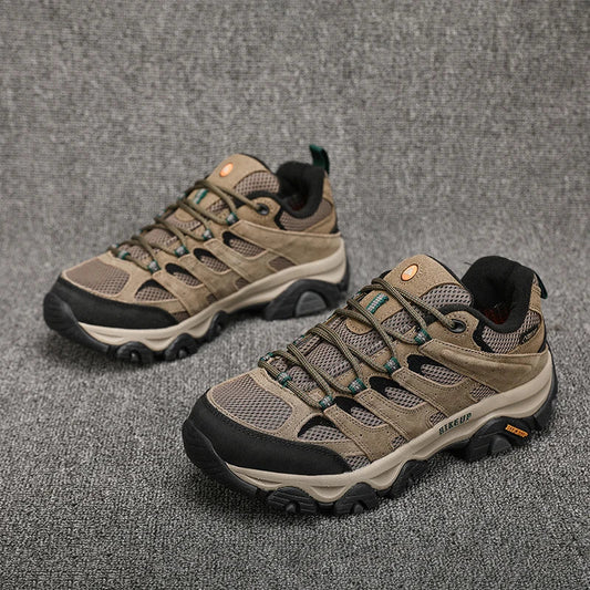 Hiking Shoes Men Designer Climbing Trekking Sneakers for Men Leather Outdoor Sports Work Man Shoes Run Shoes