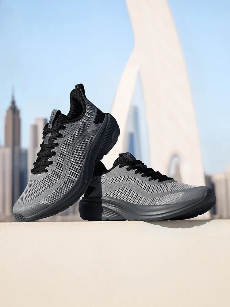 Wear-resistant Comfortable Shock Absorb Lightweight stable Breathable Male Jogging Sneakers 672612223F