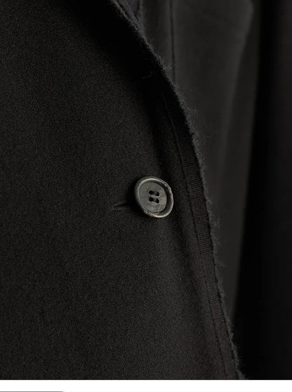 Australian Wool~Woolen Coat, Lightweight Lapel Collar, Straight Silhouette Blazer, Women's New Winter Style