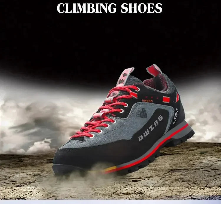 Men's Boots Hiking Boot for Men Waterproof Climbing Shoes Anti-collision Outdoor Casual Lace-up Sneakers Snow Boots