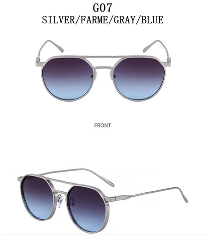 Heavy Metal Sunglasses For Men Round Steampunk Sunglasses Women Trendy Luxe Punk Fashion Glasses Gafas De Sol Hombre Zonnebril
