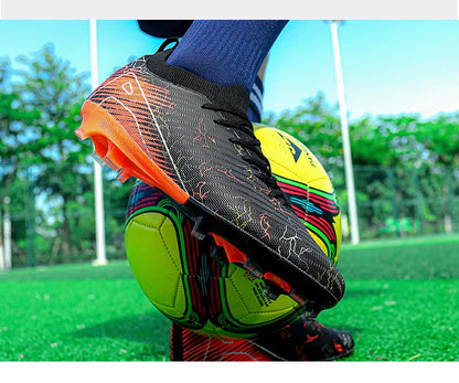 New Men's Football Boots Cleats Non-Slip Sneakers Training Soccer Shoes Top Quality FG Wholesale Drop Shipping Unisex Adult