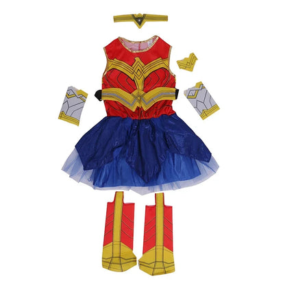 Anime Deluxe Dawn of Justice Wonder Woman Superhero Halloween Cosplay Fantasia Fancy Dress Costume Cosplay Costumes